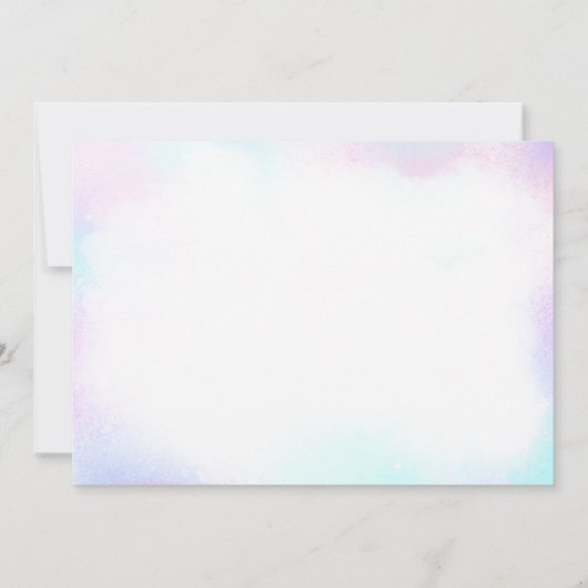 アイスクリームドーナツ誕生日サンキューカード サンキューカード (裏面)