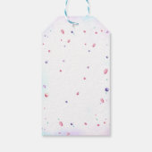 アイスクリームドーナツ誕生日サンキューギフトラベル ギフトタグ (裏面)