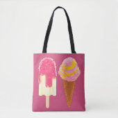 アイスクリームバッグ トートバッグ (正面)