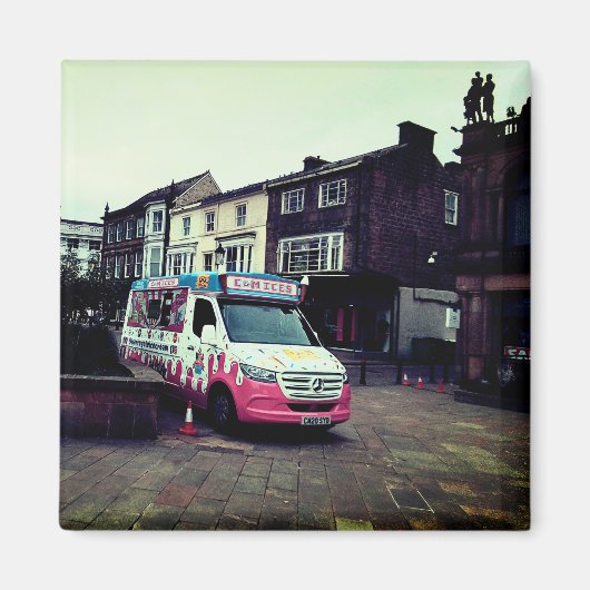 アイスクリームバン マグネット (正面)