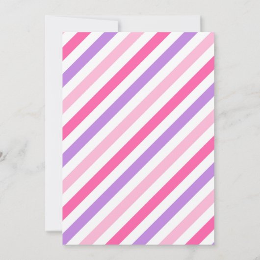 アイスクリームバースデーパーティーアイスクリームトラック誕生日 招待状 (裏面)