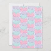 アイスクリームバースデーパーティー招待スノーコーン 招待状 (裏面)