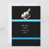 アイスクリームバースデーパーティー2 招待状 (裏面)