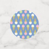 アイスクリームバースデーパーティー コンフェッティ (スモール正面)