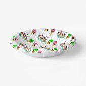 アイスクリームバースデーパーティー ペーパーボウル (傾斜あり)