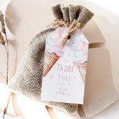 アイスクリームバースデーパ感謝していーティー ギフトタグ