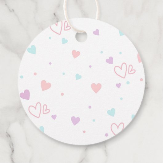 アイスクリームバースデーパ感謝していーティー フェイバータグ (裏面)