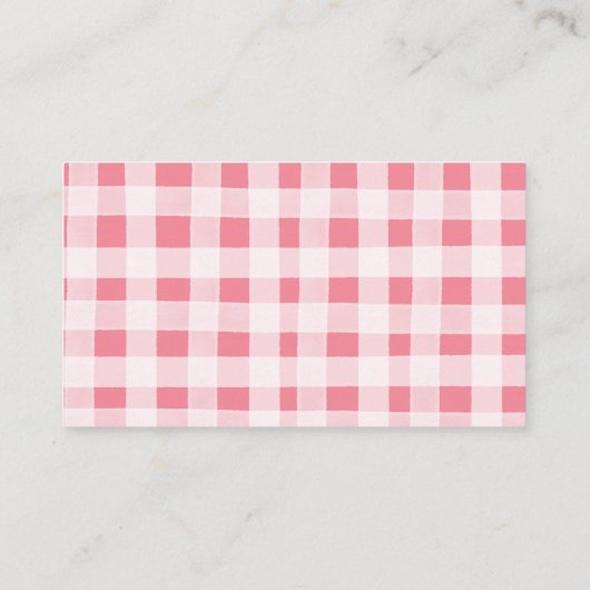 アイスクリームパステル詳細ベビーシャワー挿入カード エンクロージャーカード (裏面)