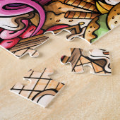 アイスクリームパズル ジグソーパズル (側面)