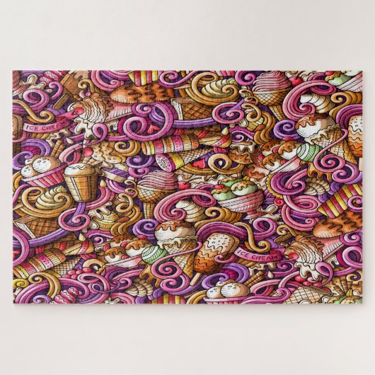 アイスクリームパズル ジグソーパズル (横)