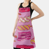 アイスクリームパターンイラストレーション。  エプロン (インサイチュ)