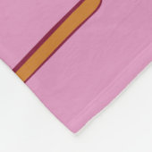 アイスクリームパターンイラストレーション。 フリースブランケット (角)