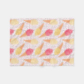 アイスクリームパターンフリースブランケット フリースブランケット (正面(横))