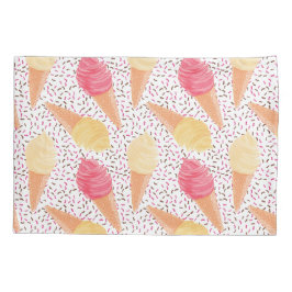 アイスクリームパターン枕カバー 枕カバー