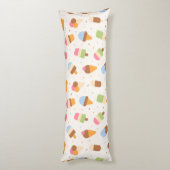 アイスクリームパターン、アイスクリームコーン、アイスポピクル ボディピロー (裏面 (縦))