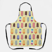 アイスクリームパターン エプロン (正面)