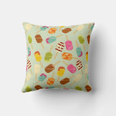 アイスクリームパターン クッション (裏面)