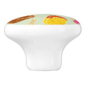 アイスクリームパターン セラミックノブ (側面)