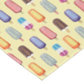 アイスクリームパターン テーブルクロス (アングル)