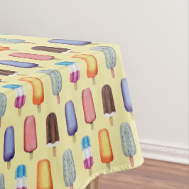 アイスクリームパターン テーブルクロス