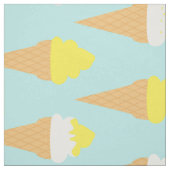 アイスクリームパターン ファブリック (見本)