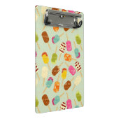 アイスクリームパターン ミニクリップボード (アングル)