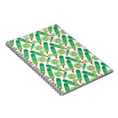 アイスクリームパターン |ロリーズパターン |棒つきキャンデー3 ノートブック (右側)