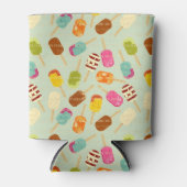 アイスクリームパターン 缶クーラー (正面)