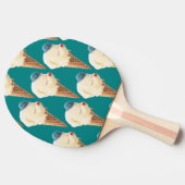 アイスクリームパピーパターン 卓球ラケット (横)