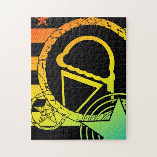 アイスクリームパンクスター ジグソーパズル (縦)