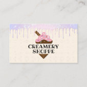 アイスクリームパンチカード ロイヤリティカード (正面)