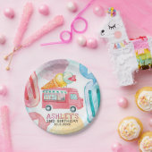 アイスクリームパーソナライズされたパーティー ペーパープレート (パーティー)