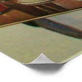 アイスクリームパーティートレー付きアイスクリームガール ポスター (角)