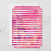 アイスクリームパーティー誕生日お招き状 招待状 (裏面)