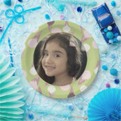 アイスクリームパーティー誕生日写真 ペーパープレート (パーティー)