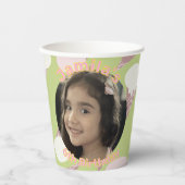 アイスクリームパーティー誕生日写真 紙コップ (正面)