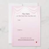 アイスクリームパーティー カスタム招待状 招待状 (裏面)