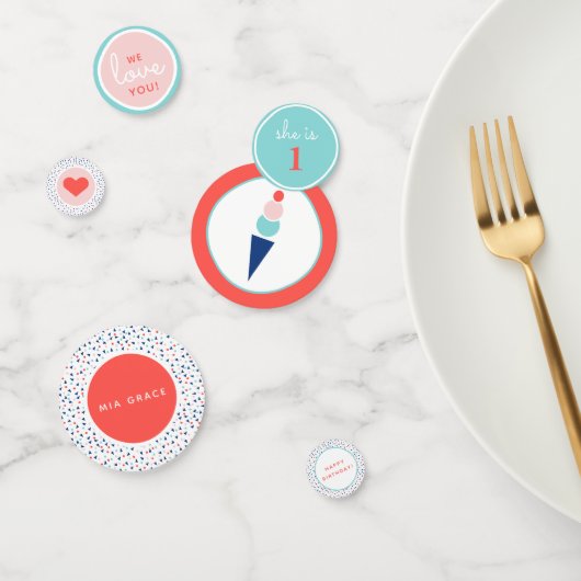 アイスクリームパーティー コンフェッティ (グループ)