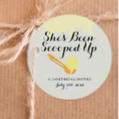 アイスクリームパーティー ピスタチオ マルチユースステッカー ラウンドシール