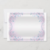 アイスクリームパーティー 招待状 (裏面)