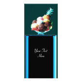 アイスクリームパーティー – 砂漠店，ブルーレッド黒緑 ラックカード (裏面)