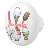 アイスクリームパーラードリーム セラミックノブ (右)