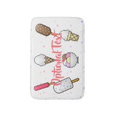 アイスクリームパーラードリーム バスマット (正面縦)