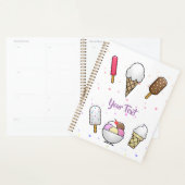 アイスクリームパーラードリーム プランナー手帳 (ディスプレー)