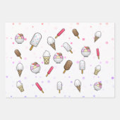 アイスクリームパーラードリーム ラッピングペーパーシート (正面3)