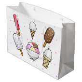 アイスクリームパーラードリーム ラージペーパーバッグ (裏面アングル)