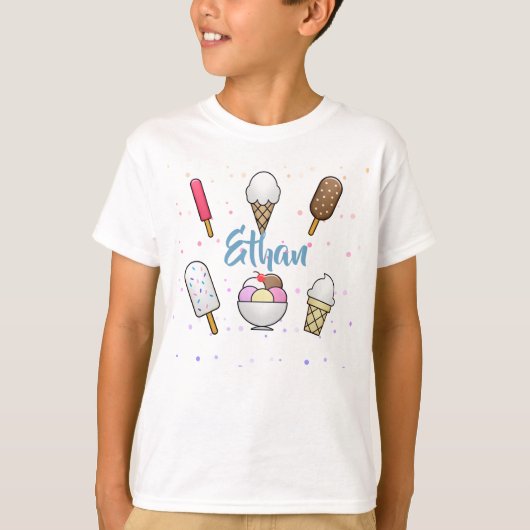 アイスクリームパーラードリーム Tシャツ (正面)