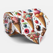 アイスクリームパーラーパーティー ネクタイ (ロール)