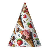 アイスクリームパーラーパーティー パーティーハット (左)