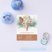 アイスクリームパーラーフライヤー チラシ (シングル)